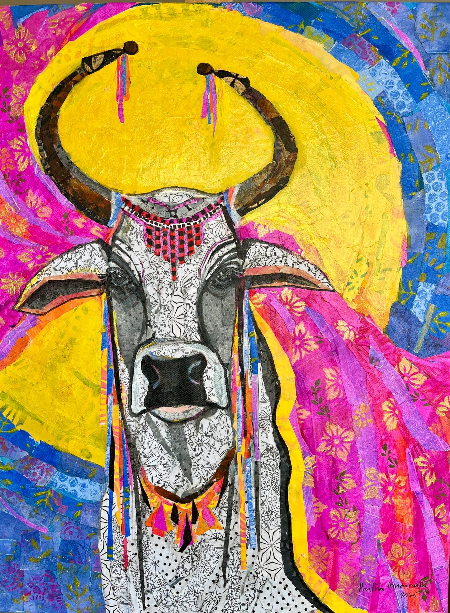 Festive cow 5
