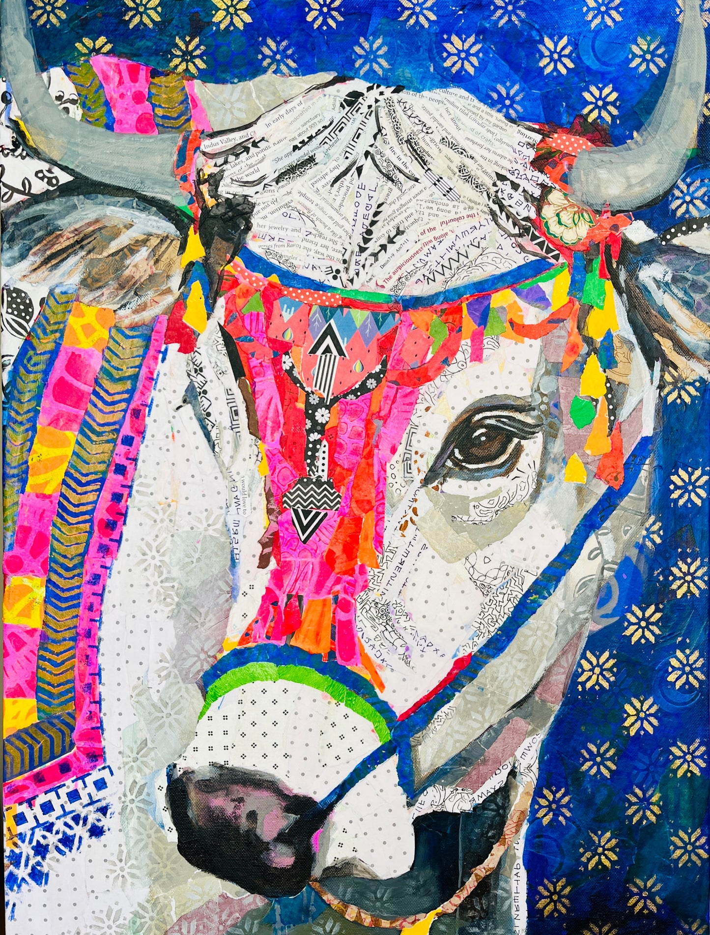 Festive cow 3