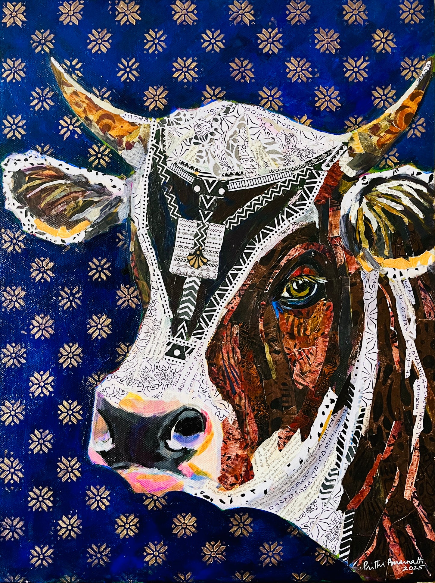 Festive cow 4